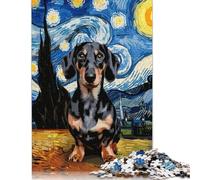 Cool Cat Cocktail Puzzle for Adults 500 Pieces Puzzle Adult Jigsaw Puzzle Family Puzzle Game 500pcs (52x38cm)