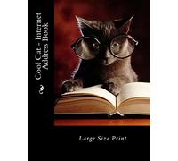 Cool Cat - Internet Address Book: Large Size Print (Internet Address Books)