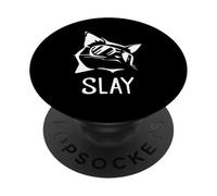 Cool Cat Slay Cat Slay PopSockets Adhesive PopGrip