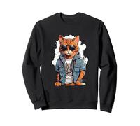 Cool Cat Stuff. I'm here, I'm feline-fabulous Sweatshirt