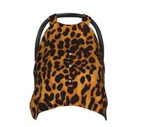Cool Cheetah Leopard Baby Car Seat Canopy Cover, Multi Use Breathable Nursing Breastfeeding Covers for Mom Soft Stroller Sun Shade Newborn Shower Gift