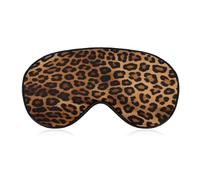 Cool Cheetah Leopard Sleep Mask,Adjustable Strap Sleeping Mask, Complete Light Blocking Sleep Shade Cover,Soft Breathable Comfortable Blindfold for Women and Men