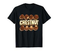 Cool Chestnut Speech Costume for Fall and Leaves Lovers T-Shirt