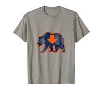 Cool Chicago Tees - Bear & Arrow Pointing Down T-Shirt T-Shirt
