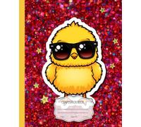 Cool Chick Composition Book: College Ruled Notebook for School, Journaling and Writing | Funny Chick Cover | 110 Lined Pages | 7.5” x 9.25”