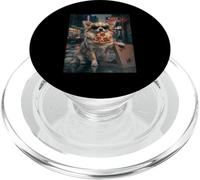 Cool Chihuahua Pizza Nocturne Night Dog PopSockets PopGrip for MagSafe