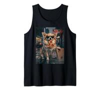 Cool Chihuahua Pizza Nocturne Night Dog Tank Top