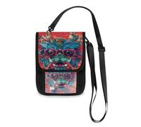 Cool Chinese Dragon Travel Wallet Passport Holder Passport Wallet Slim Lightweight Crossbody Bag with Adjustable Strap
