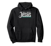 Cool Christian Sayings Need Jesus Christian Funny Church Pullover Hoodie