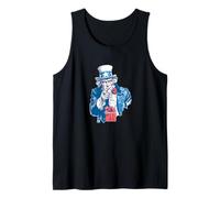 Cool Christmas Celebration Costume with This Patriotic Look Tank Top