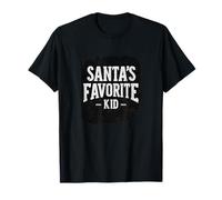 Cool Christmas Costume with This Santa's Favorite Kid Speech T-Shirt
