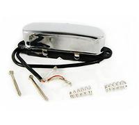 Cool Chrome-Covered Single-Coil Electric Guitar Magnetic Pickup