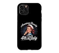 Cool Classic Retro Pinup American Beauty 4th of July Case for iPhone 11 Pro