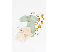 Cool Club Boy's 4-Pack Character Short Sleeve Bodysuits in Mint | Size: 12-18 m Cool Club Mint 12-18 m