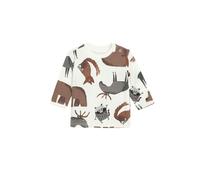 Cool Club Boy's Printed Long Sleeve T-Shirt in White | Size: 6-9 m Cool Club White 6-9 m