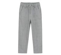 Cool Club Boy's Relaxed Straight-Leg Striped Trousers with Drawstring Waist in Grey | Size: 8 Years Cool Club Grey 8 Years