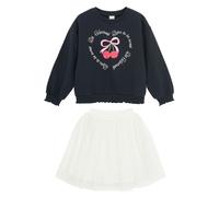 Cool Club Girl's 2-Piece Printed Sweatshirt & Tulle Skirt Outfit Set in Blue | Size: 2 Years Cool Club Blue 2 Years