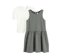 Cool Club Girl's 2-Piece Top & Dress Set in White | Size: 4 Years Cool Club White 4 Years