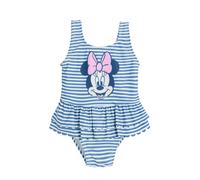 Cool Club Girl's Minnie Mouse Peplum Swimsuit in Navy | Size: 9-12 m Cool Club Navy 9-12 m