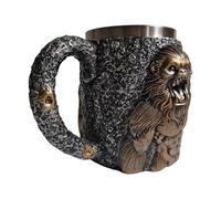 Cool Coffee Mugs For Men | 40cl Resin Monkey Design For Office Decoration | Travel Mug For Coffee | For Camping Hiking Fishing Picnic Campfire Water Home Game Party Tea