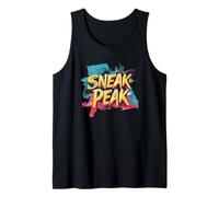 Cool Colorful Sneak Peak Speech for Boys and Girls Tank Top