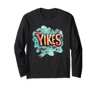 Cool Colorful Yikes Speech Costume Long Sleeve T-Shirt