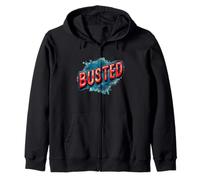 Cool Colors and Busted Speech Costume Zip Hoodie