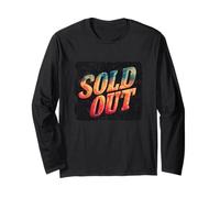 Cool Colors and Sold Out Sign Costume Long Sleeve T-Shirt