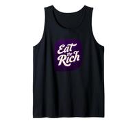 Cool Colors with Eat The Rich Speech Tank Top