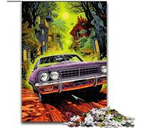 Cool Colourful Sports Cars 1000 Pieces Jigsaw Puzzle For Adults Teens, Family Activity Fun at Home Activities, Birthday Present,Travel Gifts (50x75cm)