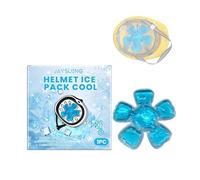 Cool Comfort Cap - Ice Hat Insert, Cooling Flexible Comfort Cooler Pad | Reusable Chill Wrap, Stress Relief, Portable Solution for Cycling Construction Workers Outdoor Travel (1pcs)