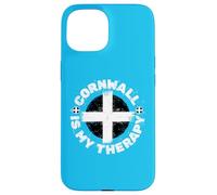 Cool Cornwall Flag A Proud Cornish Holiday Therapy in Kernow Case for iPhone 15