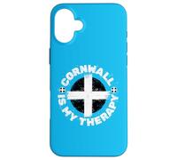 Cool Cornwall Flag A Proud Cornish Holiday Therapy in Kernow Case for iPhone 16 Plus