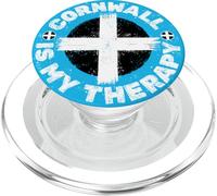 Cool Cornwall Flag A Proud Cornish Holiday Therapy in Kernow PopSockets PopGrip for MagSafe