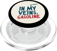 Cool Costume with In My Veins, Gasoline Speech PopSockets PopGrip for MagSafe