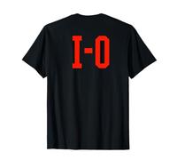 Cool Couples, Best Friends I-O Half of O-H Ohio Scarlet Gear T-Shirt
