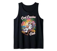 Cool Cousins Club Cat Crew Cruise Crazy Trip Grandma Vacay Tank Top