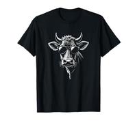 Cool Cow with Sunglasses - Funny Animal Design T-Shirt