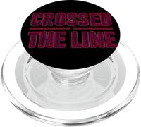 Cool Crossed the Line Statement Costume PopSockets PopGrip for MagSafe
