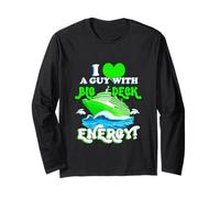 Cool cruising vacation wife partner heart Big Deck Energy Long Sleeve T-Shirt