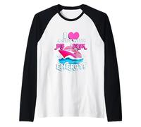 Cool cruising vacation wife partner heart Big Deck Energy Raglan Baseball Tee