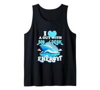 Cool cruising vacation wife partner heart Big Deck Energy Tank Top