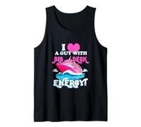 Cool cruising vacation wife partner heart Big Deck Energy Tank Top