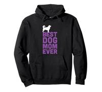 Cool Cute Malamute / Husky Dog Lover - Best Dog Mom Ever Pullover Hoodie
