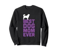 Cool Cute Malamute / Husky Dog Lover - Best Dog Mom Ever Sweatshirt