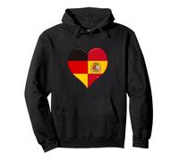 Cool Cute Spain Germany Flag Proud Spanish German Fans Pride Pullover Hoodie