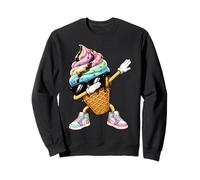 Cool Dab Dancing Fun Cone Ice Cream Sweatshirt