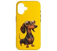 Cool Dachshund Wiener Dog Vibe Ultimate Style Case for iPhone 16