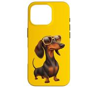 Cool Dachshund Wiener Dog Vibe Ultimate Style Case for iPhone 16 Pro