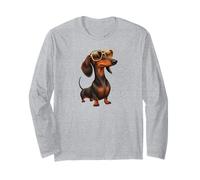 Cool Dachshund Wiener Dog Vibe Ultimate Style Long Sleeve T-Shirt